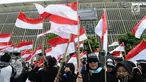 Massa aksi yang tergabung dalam Persaudaraan alumni 212 atau PA 212 melakukan aksi damai di depan gedung Bawaslu, Jakarta, Jumat (10/5/2019). Pada aksinya mereka melaporkan kecurangan pemilu yang merugikan Capres dan Cawapres 02 dan menuntut Bawaslu untuk tetap netral. (Liputan6.com/Herman Zakharia)