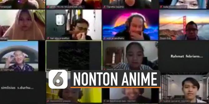 VIDEO: Mahasiswa Ketahuan Nonton Anime Saat Kuliah Online | Enamplus