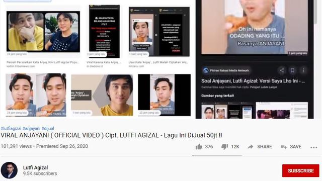 Lutfi Agizal (Foto: YouTube)