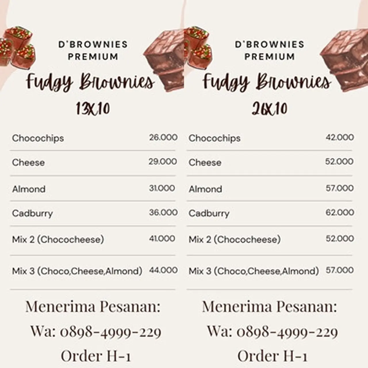 Fokus Berjualan Brownies, Usaha Kuliner di Malang Ini Mampu Mendulang ...
