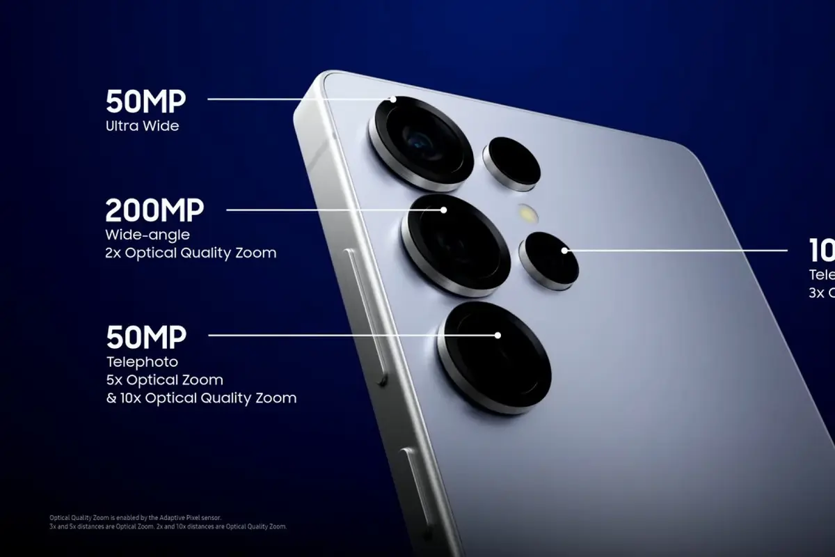Kamera Samsung Galaxy S25 Ultra. Credit: Samsung
