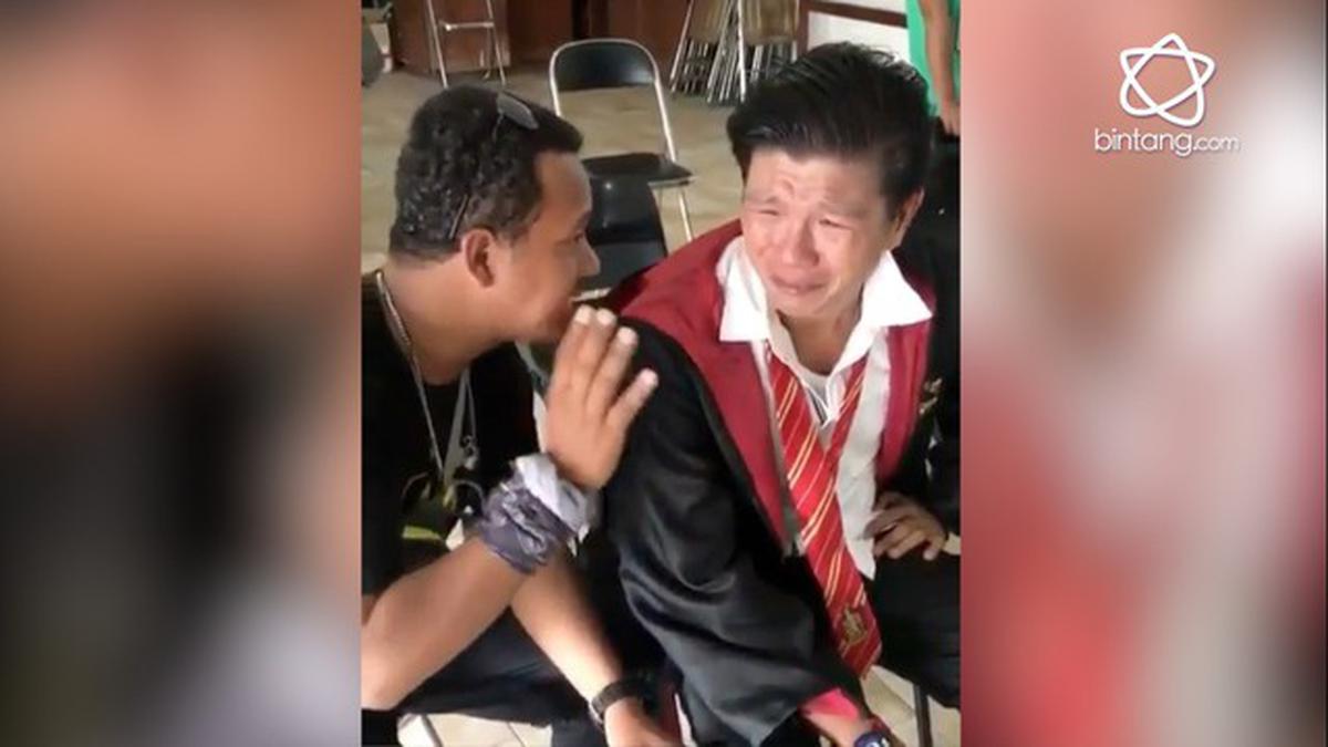 Andika Kangen Band Menangis Sesegukan di Lokasi Syuting, Ini