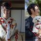 Potret prewedding Stefi eks JKT48 pakai baju kimono, bertema Jepang. (Sumber: Instagram/sutepiii)