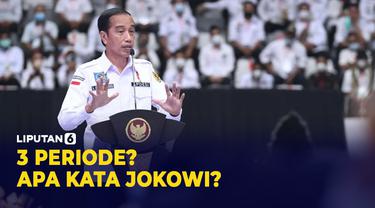 Jokowi Komentari Soal Isu 3 Periode
