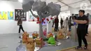 Pameran edisi keempat menghadirkan karya seni dari 25 galeri di Indonesia. (Liputan6.com/Herman Zakharia)