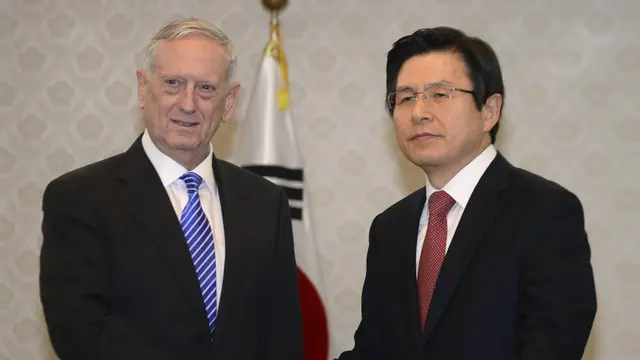 James Mattis dan Hwang Kyo-ahn