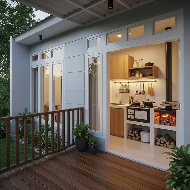 9 Model Dapur Tungku Kayu Bakar, Perpaduan Tradisi dan Modernitas