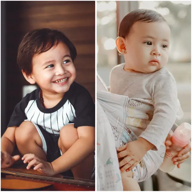 5 Potret Lucu Anak Donny Michael dan Aryani Fitriana, Pemain Sinetron Istri Kedua