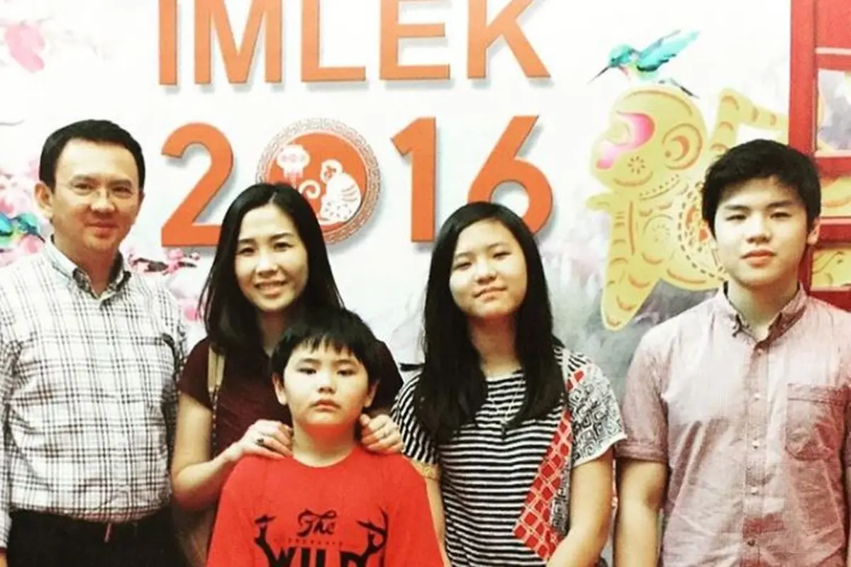 Potret Kebersamaan Nicholas Sean dengan Ahok dan Veronica Tan