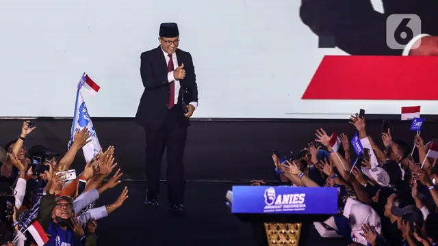 Pidato Anies Baswedan di Depan Pendukung dan Partai Politik Koalisi Perubahan