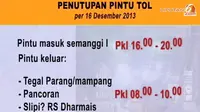 [VIDEO] Buka Tutup Pintu Tol Dalam Kota Diuji Coba Lusa