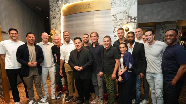 Erick Thohir Jumpa Staf Pelatih Timnas Indonesia