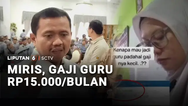 Miris, Seorang Guru PPPK Paruh Waktu Menerima Honor Pertamanya Sebesar Rp15 Ribu