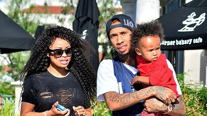 Tyga, Blac Chyna, dan King Cairo
