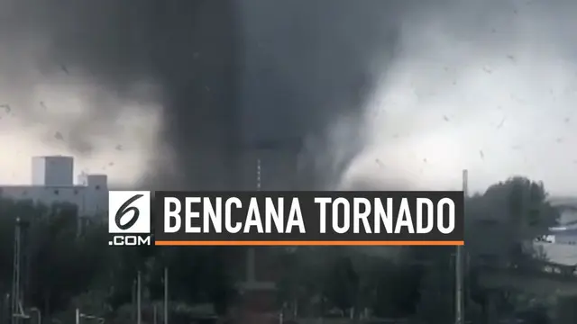 VIDEO: Detik-Detik Tornado Terjang China, 6 Tewas