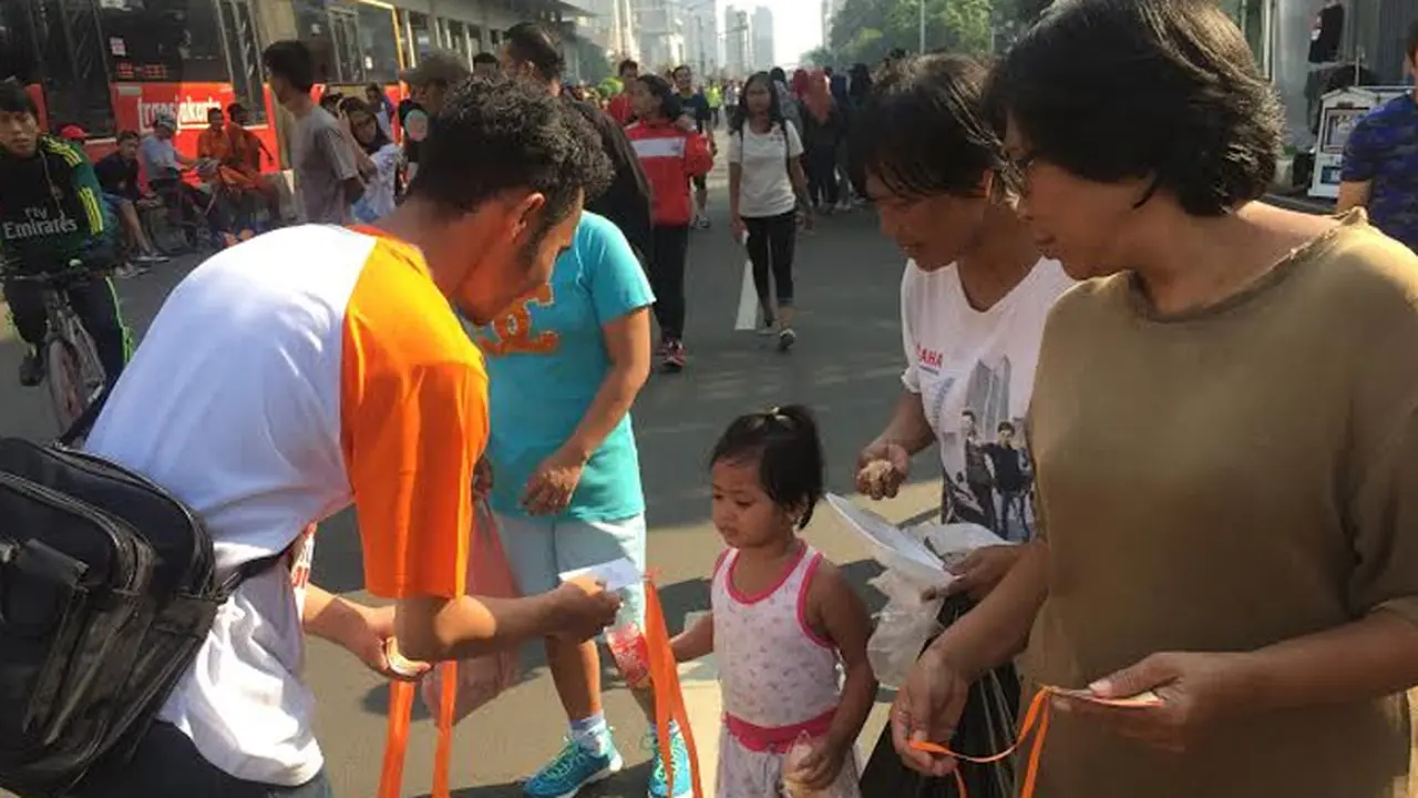 Dalam rangka Hari Anak Nasional, WVI mengajak orangtua setop melakukan kekerasan pada anak (Bella Jufita Putri/Liputan6.com)