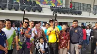 INAPGOC baru bisa menyempurnakan persiapan venue Asian Para Games di Gelora Bung Karno mulai 30 September atau enam hari jelang upacara pembukaan. (Bola.com/Zulfirdaus Harahap)