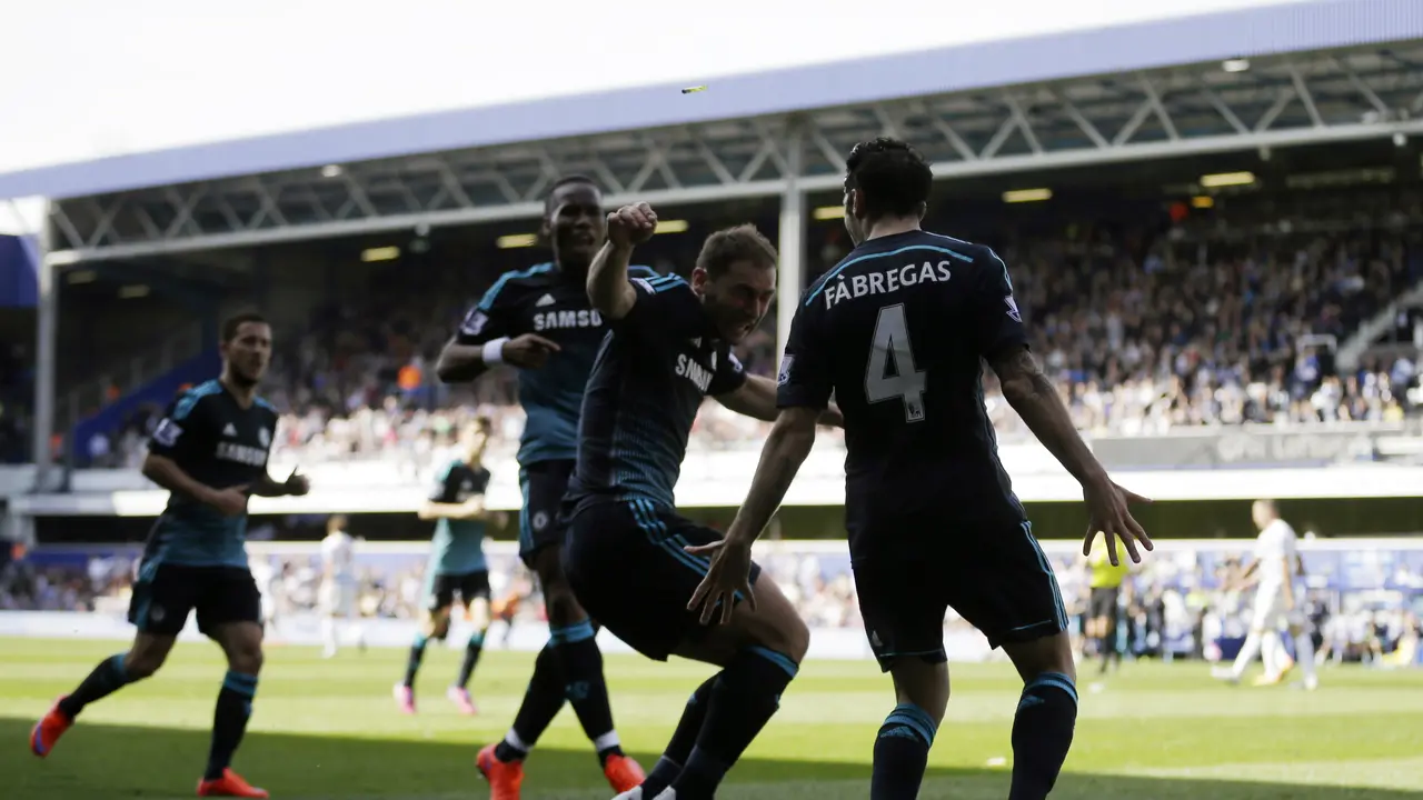 Selebrasi Gol Chelsea