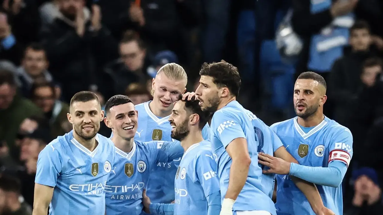 Manchester City Vs Newcastle United - Piala FA