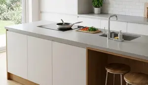 7 Inspirasi Meja Dapur Minimalis yang Mudah Dibersihkan, Pilihan Materialnya Jadi Kunci