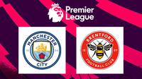 Premier League - Manchester City Vs Brentford (Bola.com/Adreanus Titus)