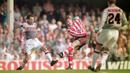 Matt Le Tissier menjadi salah satu pemain yang paling diremehkan pada tahun 1990-an. Meskipun begitu, legenda Southampton tersebut ternyata tercatat sebagai eksekutor penalti terbaik. Le Tissier sukses mencetak 47 gol dari 48 percobaan tendangan 12 yard. (AFP/Staff)