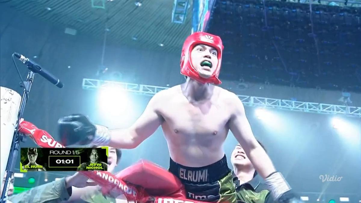 El Rumi Menang TKO Atas Jefri Nichol, Berikut Hasil Semua Laga di Superstar Knockout Vol.3