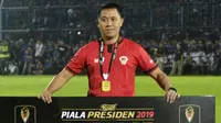 Asisten Manajer Kalteng Putra, Sigit Widodo. (Bola.com/Gatot Susetyo)