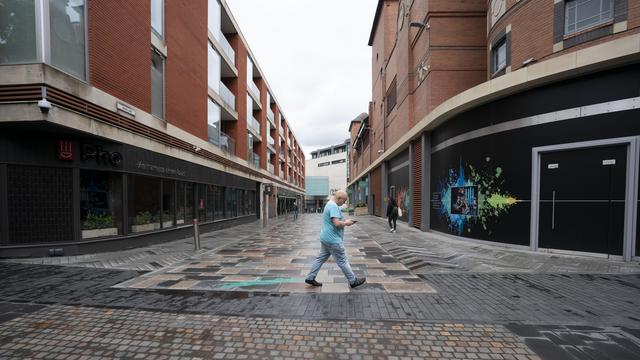 Penampakan Kota Leicester yang Tetap Terapkan Lockdown