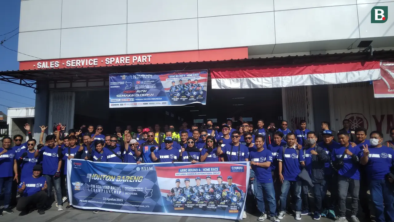 Komunitas Rider Yamaha di ARRC 2023
