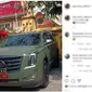 Mobil dinas pejabat di Indonesia pakai Cadillac Escalade (plat dinas official)