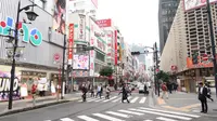 Ilustrasi sepinya jalanan  di Tokyo, Jepang. (Sumber foto: Pexels.com)
