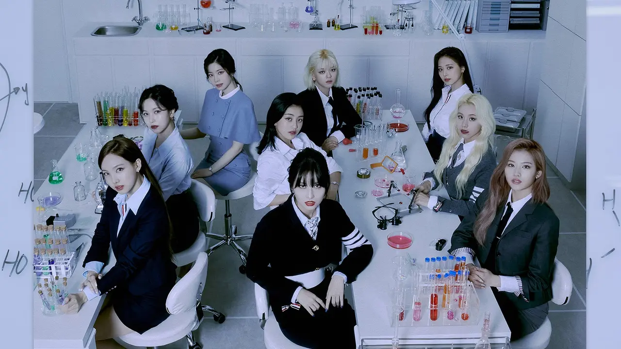 Twice. (JYP via Soompi)