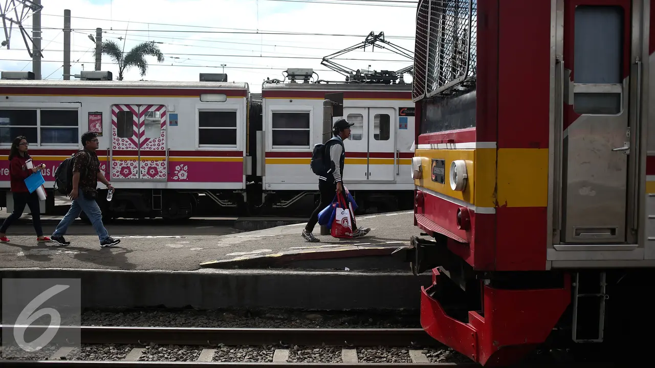 Ilustrasi stasiun kereta