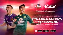Saksikan Laga Pembuka Shopee Liga 1 Antara Persebaya VS Persik Hany di Vidio1