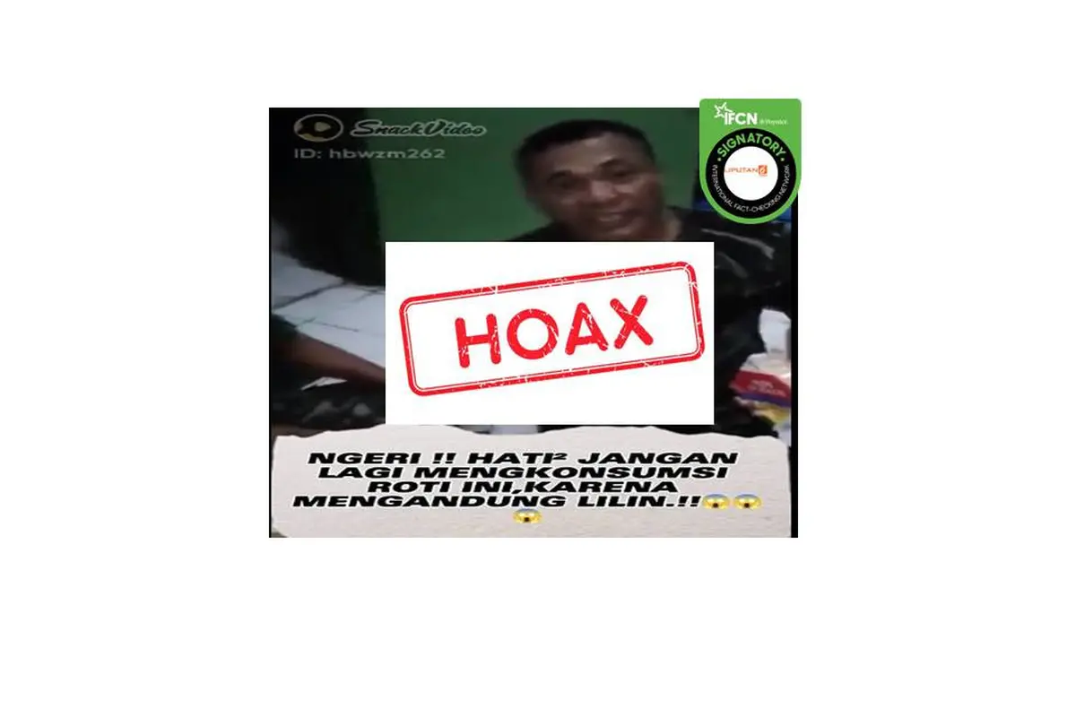 Cek fakta biskuit mudah terbakar