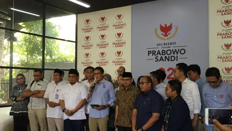 Cawapres nomor urut 02 Sandiaga Uno. (Merdeka.com)