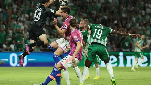 Juventus Tumbang di Markas Maccabi Haifa