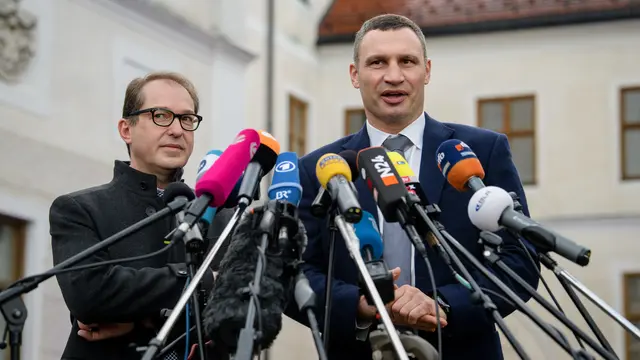 Vitali Klitschko kembali mencalonkan diri menjadi walikota Kiev, Ukraina
