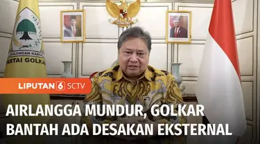 Setelah video pengunduran dirinya beredar, Airlangga Hartarto bergegas meninggalkan rumah dinas menteri di kawasan Widya Chandra, Jakarta. Wakil Ketua Umum Partai Golkar membantah jika mundurnya Airlangga karena adanya desakan dari luar partai.