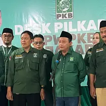 Dewan Pengurus Wilayah (DPW) Partai Kebangkitan Bangsa (PKB) DKI Jakarta (Liputan6.com/ Winda Nelfira)