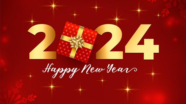 Ilustrasi Tahun Baru 2024
