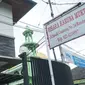 Vihara Karuna Mukti di Jalan Pasundan berdampingan dengan Masjid As Salam di Jalan Sasak Gantung, Kota Bandung. Sebanyak dua wilayah RW di Kelurahan Balonggede menjadi Kampung Toleransi. (Liputan6.com/Huyogo Simbolon)