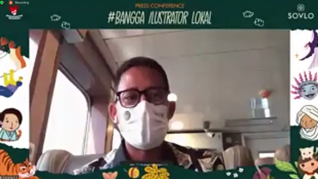 Menteri Pariwisata dan Ekonomi Kreatif (Menparekraf) Republik Indonesia Dr. H. Sandiaga Salahuddin Uno