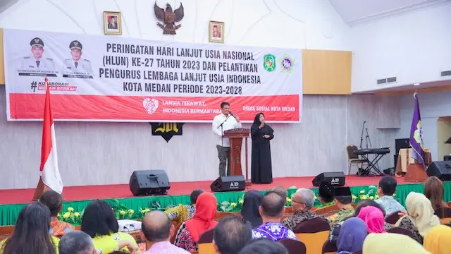 Peringatan HLUN ke-27, Bobby Nasution Semangati Lansia untuk Produktif dan Dukung Pembangunan Medan