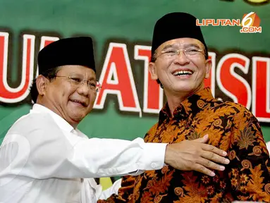 [FOTO] Keakraban dan Kekompakan Prabowo-Suryadharma Ali  