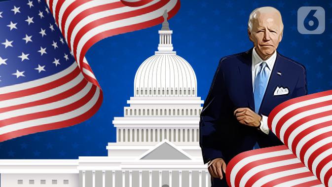 Ilustrasi Pilpres AS 2020, Joe Biden. (Liputan6.com/Abdillah)