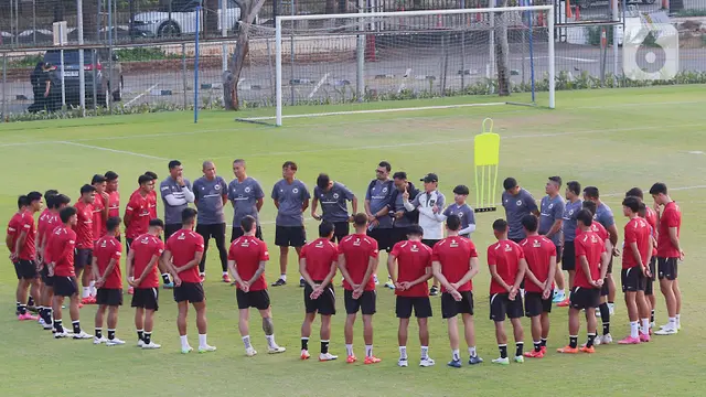 Latihan Timnas Indonesia