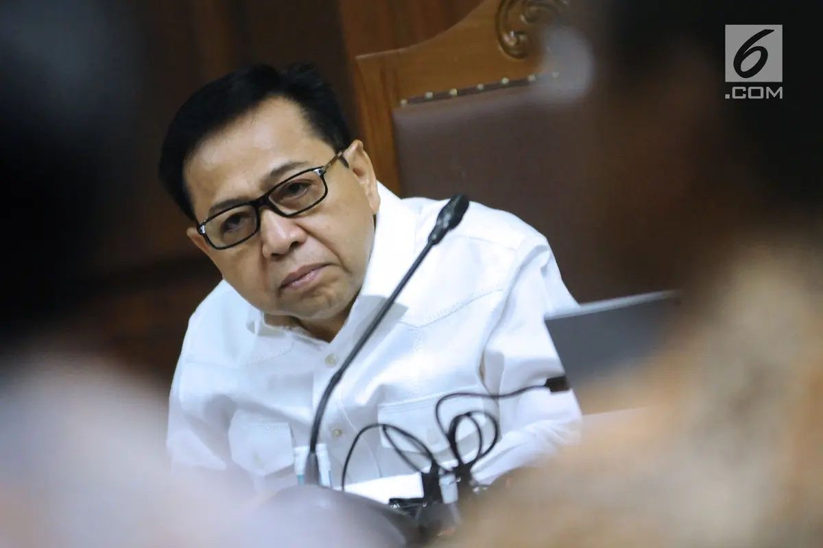 Tersangka Dugaan Korupsi E-KTP Bersaksi di Sidang Setya Novanto