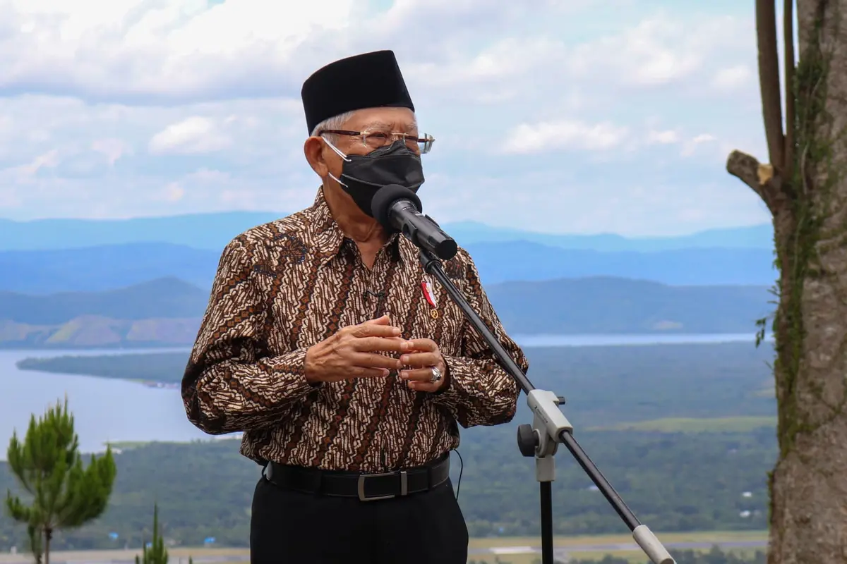 Wakil Presiden (Wapres) Ma'ruf Amin